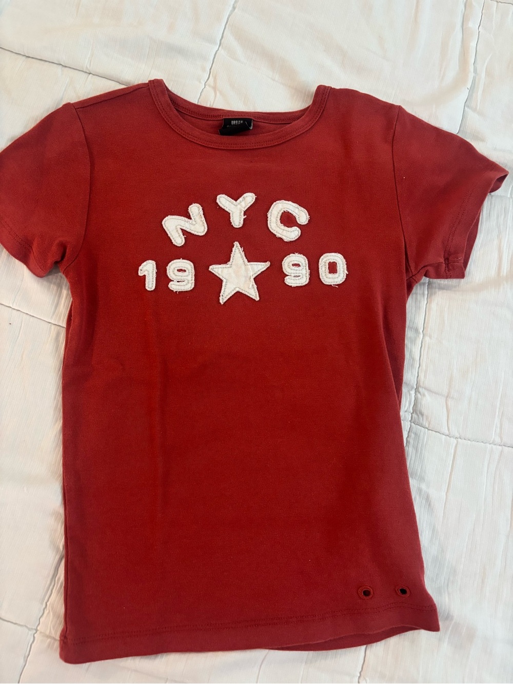 Urban Outfitters Kids Red NYC 1990 Star Tee